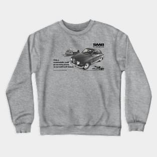 SAAB 96 - advert Crewneck Sweatshirt